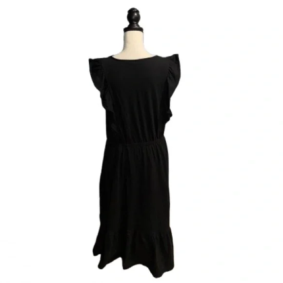 loft- black dress - Picture 3 of 5